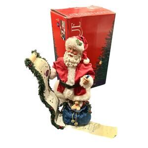 Dept 56 Clothtique Possible Dreams 2002 “A LENGTHY LIST” 713746 Musical LightUp